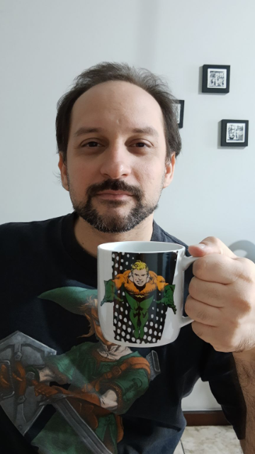 Meu balde de café hoje.