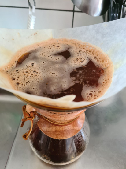 A fresh brew for a reading session.