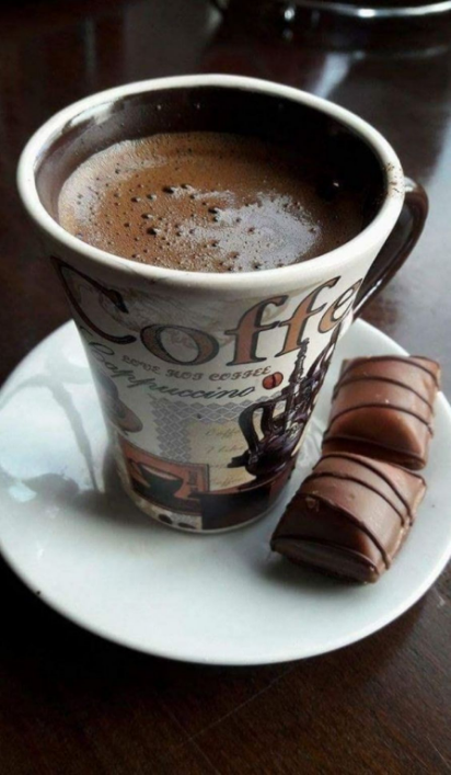 Un buen machiatto en esta tarde fria