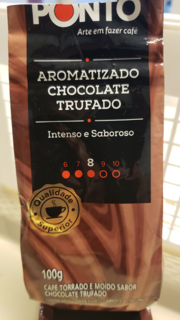 Delicioso. Deve ficar maravilhoso no tiramisu. Apesar do aroma ser bem intenso de chocolate, senti pouco o gosto de chocolate no café. Para tomar puro. 