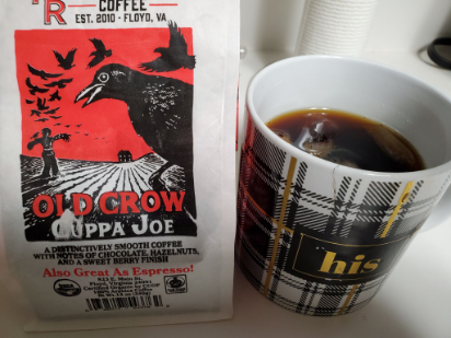 Switching directions for the second cup of the day. Very pronounced berry flavor at the end.