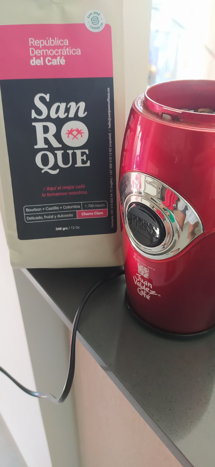 Se me acabó este delicioso café.