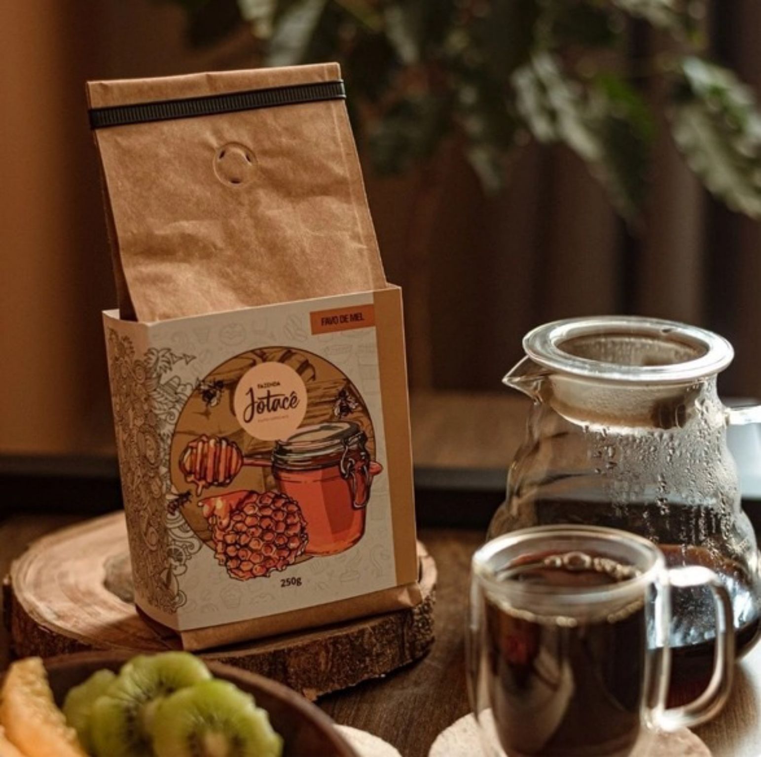 Café doce e na Moka fica extramamente licoroso. 