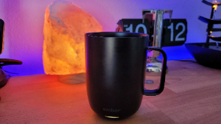 My absolute favorite mug is my Ember Bluetooth mug - I can set the exact temperature I like to have my tea kept at as well as my coffee so it stays hot for as long as I'm drinking it. Highly recommended! 