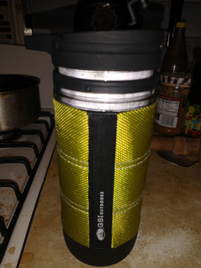 My portable french press
