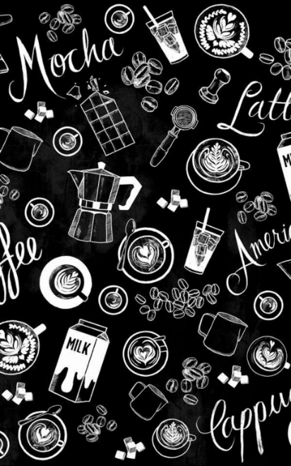 Un buen fondo de pantalla para tu celular, a todos los amantes del café.