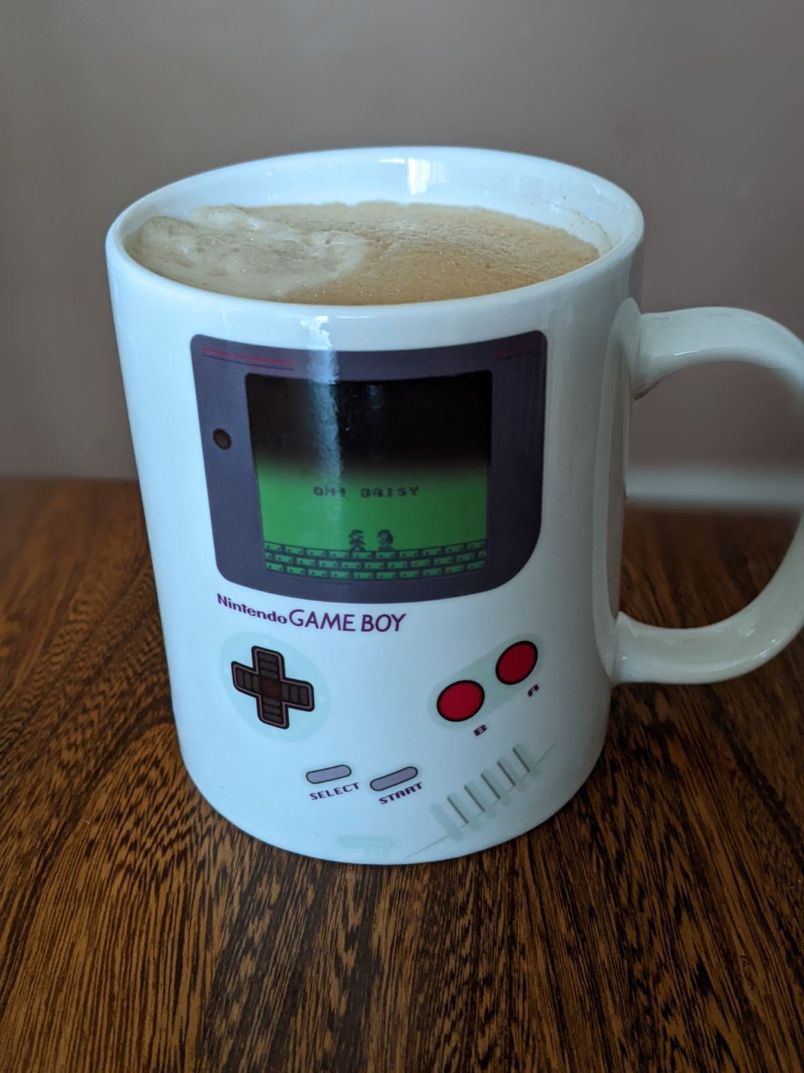 Enjoying a cup of coffee on a cool, foggy morning before everything gets hot (81 F)