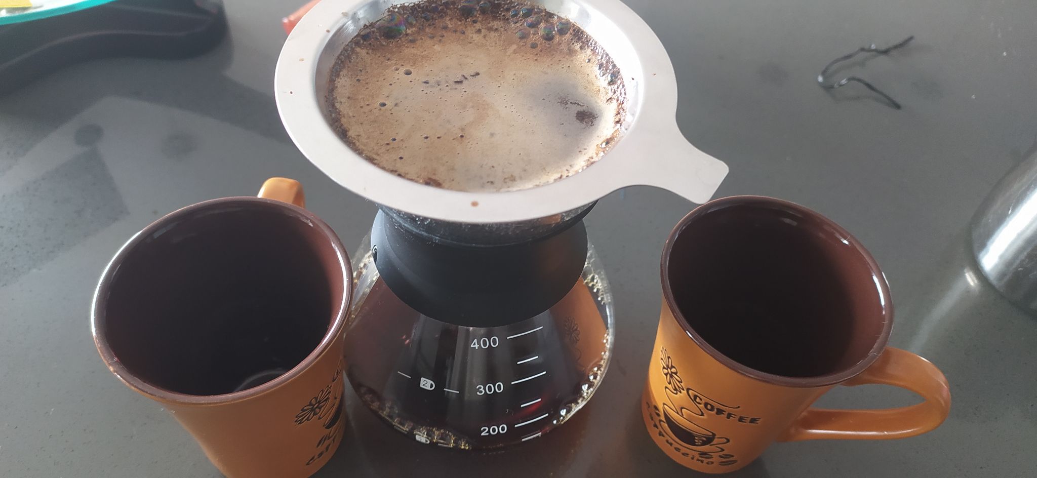 Buenos días a todos, así comienzo el sábado. Disfrutando en compañía de un delicioso café.