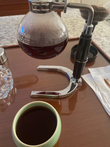 Best way to have great coffee on Monday evening