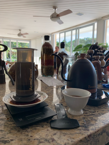 Nota-se claramente o sabor de caramelo/rapadura que o produtor descreve! Café para repetir! 