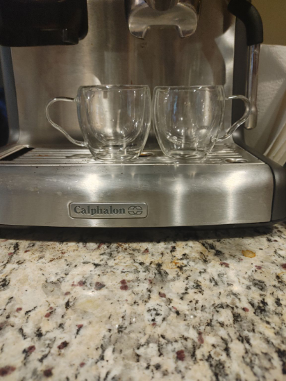 Our cute little couples glasses. Two toddlers make sure they get used a ton. Happy Mothers Day