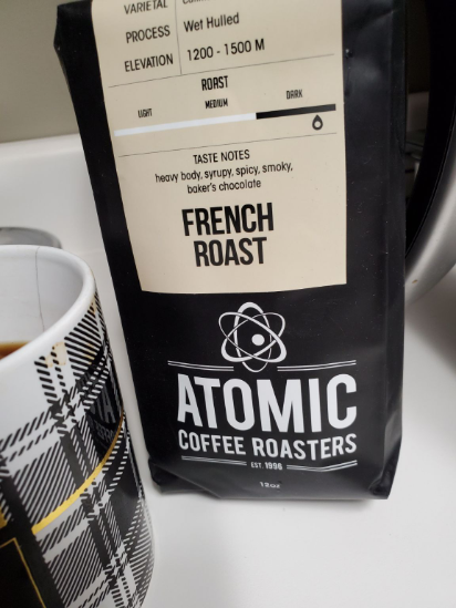 Solid cup of coffee post nap! A little chocolatey and just the way I like it.