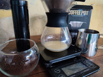 Chemex coffee Milk