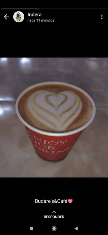 Un poco arte en un buen café 😁