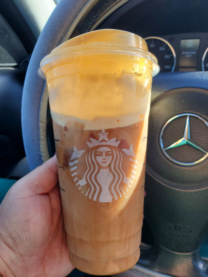 I usually make my own coldbrews at home, but when they comeout with the Pumpkin Spice coldbrew, Its hard to resist.