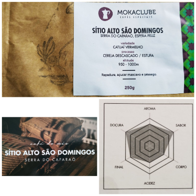 Safra 2017. Café com secagem em estufa. Baixa acidez e corpo pouco presente. Elevada docuraz sabor 