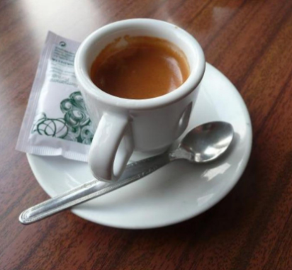 On the lack of a more romantic company, coffe is always a nice alternative 😍