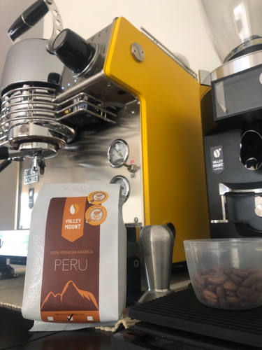 Coffee time!, with our two times Gold Medal Valleymount Coffee, Medium Roast, 2019 crop, 100% freshly ground in our Mahlkönig E65S...