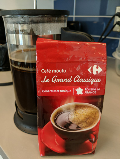 Had this in France and it's not quite the same back here without the UHT cream. 