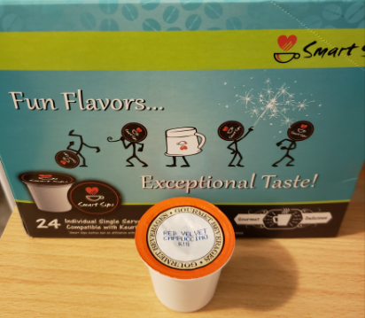 Holy YUM!!! I was initially on the fence, but SUPER impressed with this one! And it's red!...The color of your coffee will be red! Lol