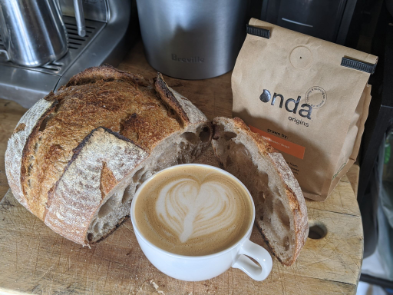 Sourdough toast and a good latte. What more do ya want?!