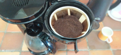 Hoy disfrutemos de la preparación en una cafetera de goteo.