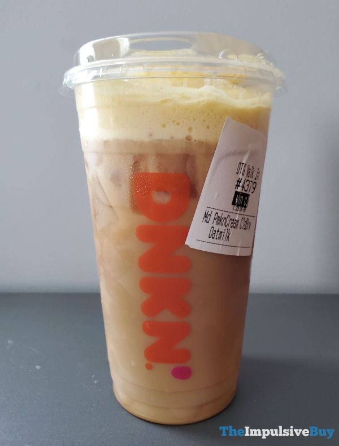 I forgot to check this in yesterday.  I had the Dunkin Donuts Pumpkin Cream cold brew.  I thought it was ok.  It had pumpkin cream along with some brown sugar and cinnamon.  I'm not into pumpkin, but it was something different.