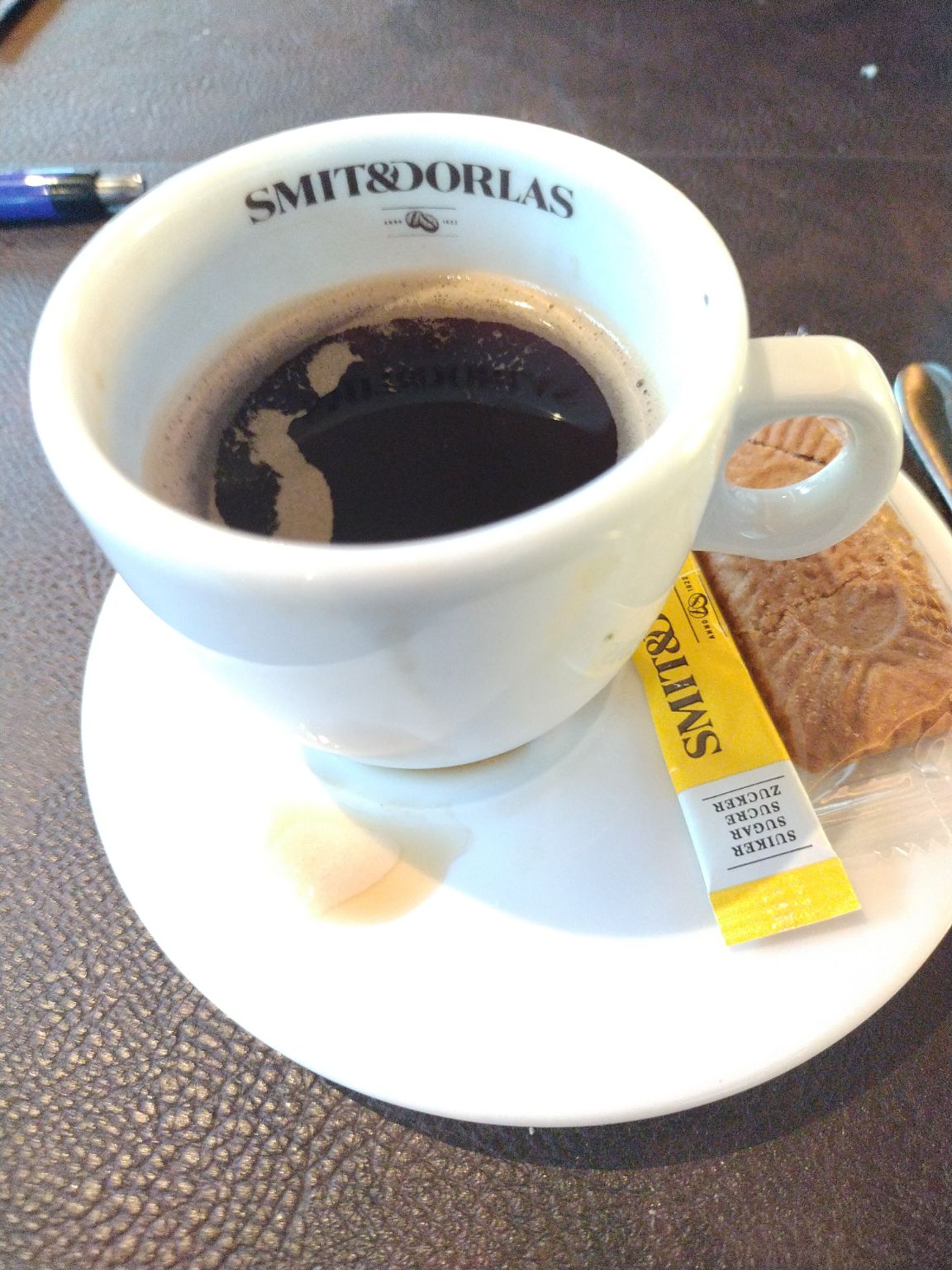 Coffee in dinner train smit&dorlas