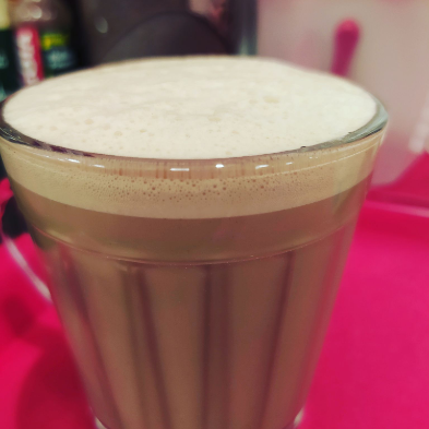 Um belo blend de capuccino + espresso