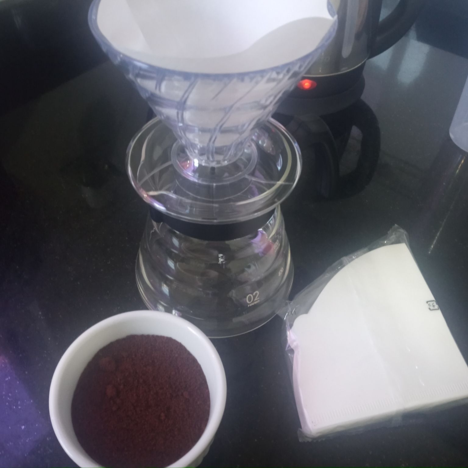 E vamos de hario v60.