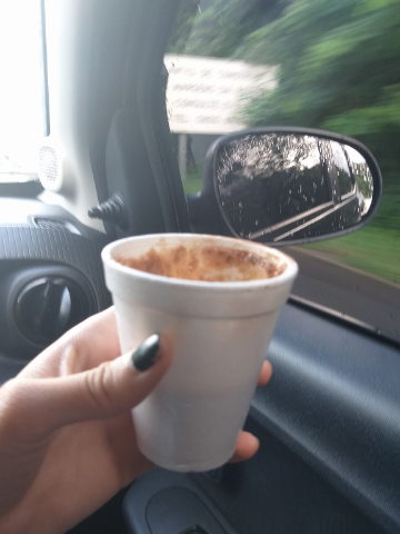 Um capuccino na estrada ♡