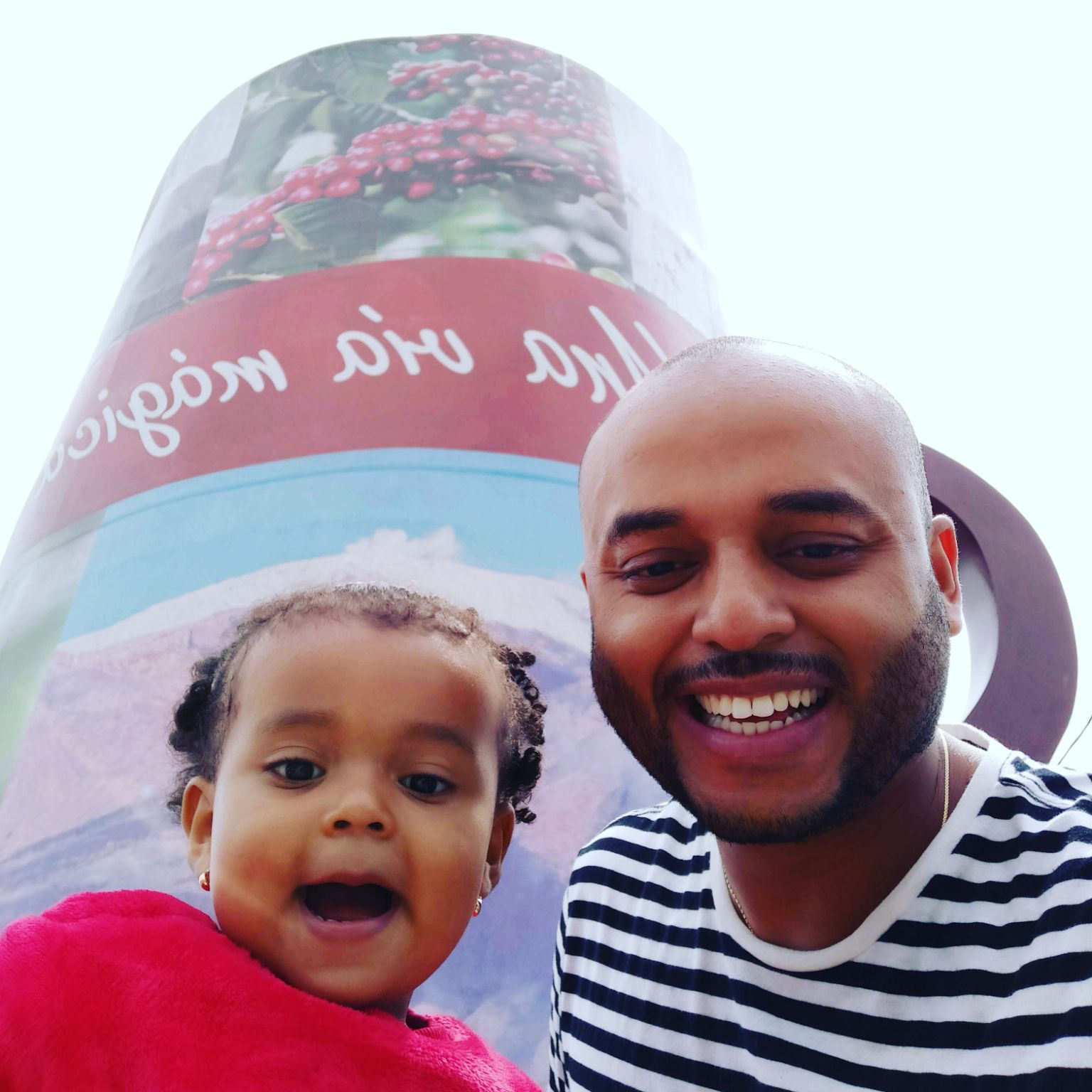 Recuerdos de hace unos añitos en la gran taza de café.