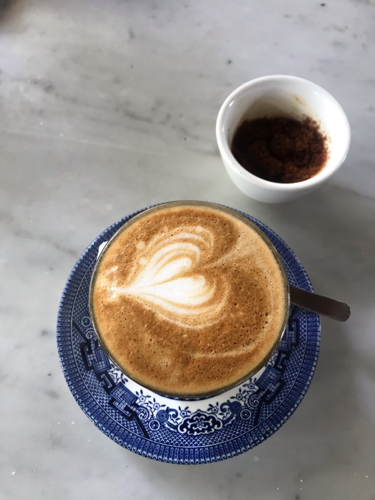 Cafe Latte @ Sabre Coffee Shop & Roastery, Seminyak, Bali.
Single origin Mandheling 