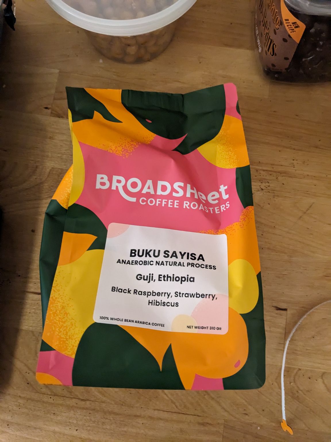 A chewy mouthfeel and a single, bark like flavor throughout. Doesn't do much for me and a very disappointing anaerobic.