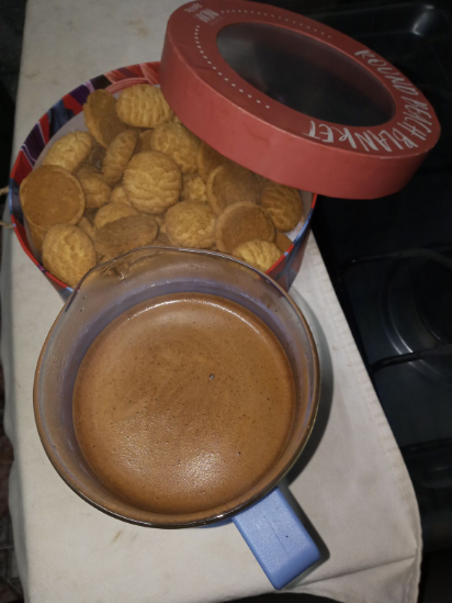 Un lindo cafe, para comenzar el dia.