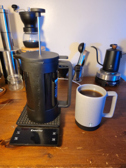 This was one of the first recipes I learned for a French press.