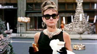 Ive always loved Breakfast at Tiffany's, Audrey Hepburn was iconic and beautiful, elegant. Growing up I always wanted to drink coffee and eat breakfast in front of Tiffany's.