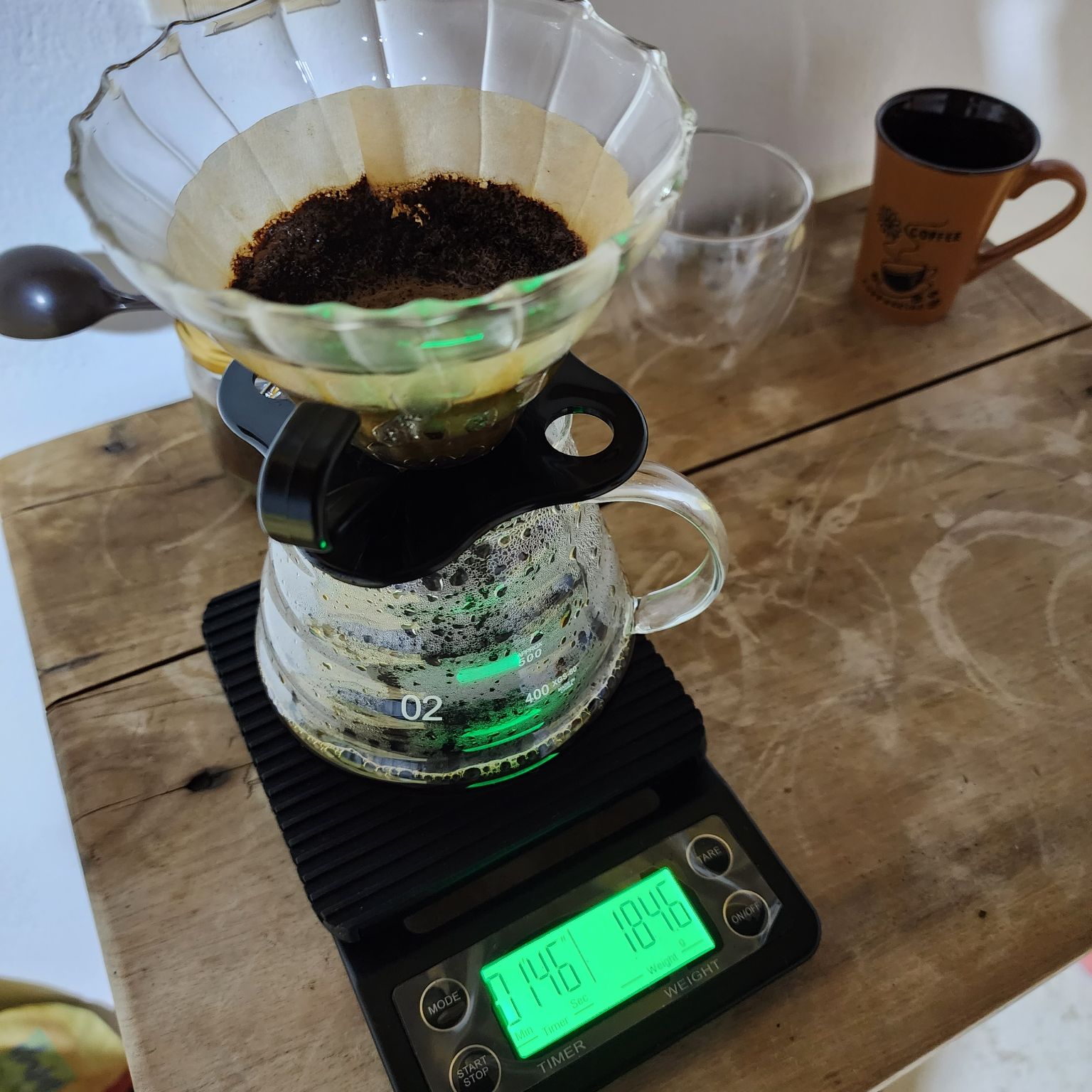 Hoy domingo, este es mi método de café en la bella Santa Fe de Antioquia.