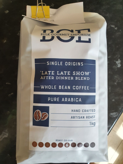 New budget beans from Amazon. Managed to get a nice cup from them on only the second attempt. Can see myself buying these again. £8.49/Kg (85p/100g)