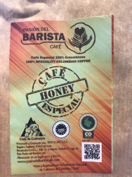 O mel é bem discreto pela prensa francesa mas ê um ótimo café. Amanhã vou tentar usando o método pour over sem filtro para ver se o sabor do mel aparece mais.