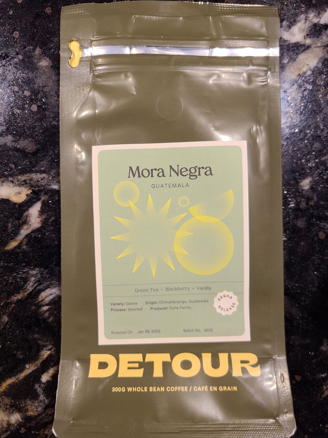 It's good but it didn't shine. Very subtle blackberry notes, lots of green tea, didn't get much else. Even with higher extractions it always tasted a bit bland. 
