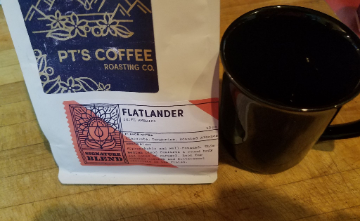 Anything better than good coffee and a black mug?