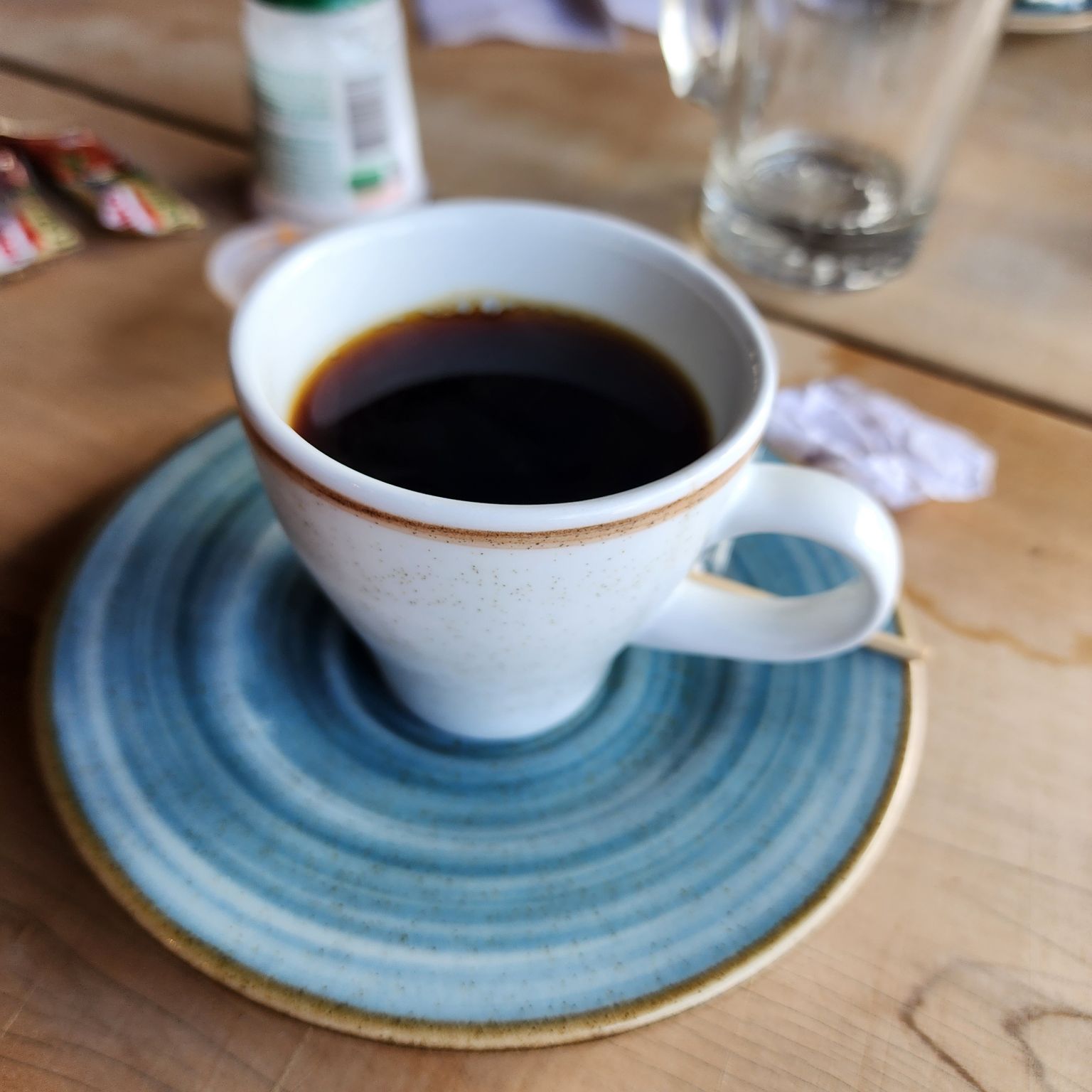 Mi café después de almuerzo, me gustó el café de este restaurante.