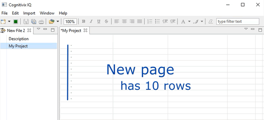 Adding Rows – Cognitivix