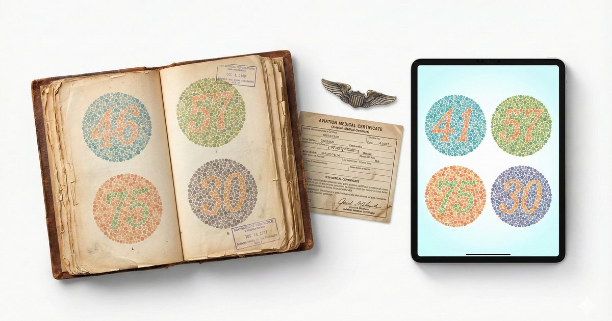 FAA Color Vision Test 2025: New Computerized Testing Rules for Pilots