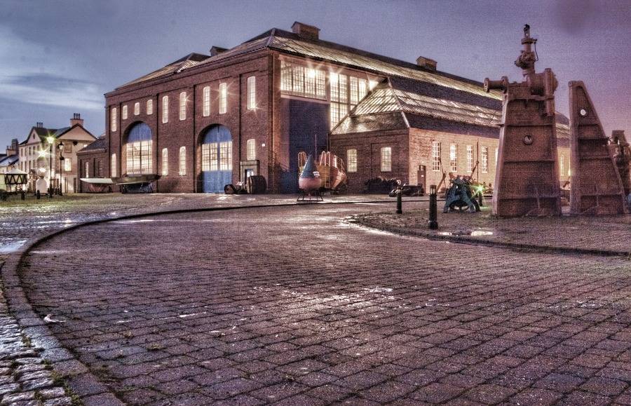 Evening Linthouse, Scottish Maritime Museum