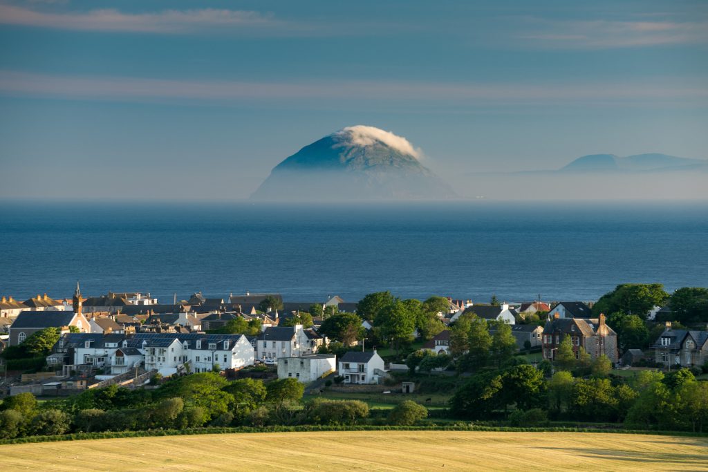 Ailsa Craig In The Mist