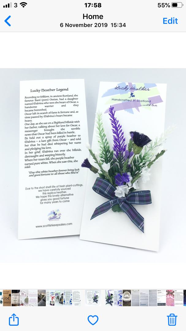 Scottish Keepsakes Ayrshire and Arran