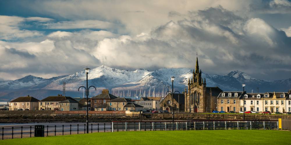 Ardrossan and Arran, © Peter Ribbeck