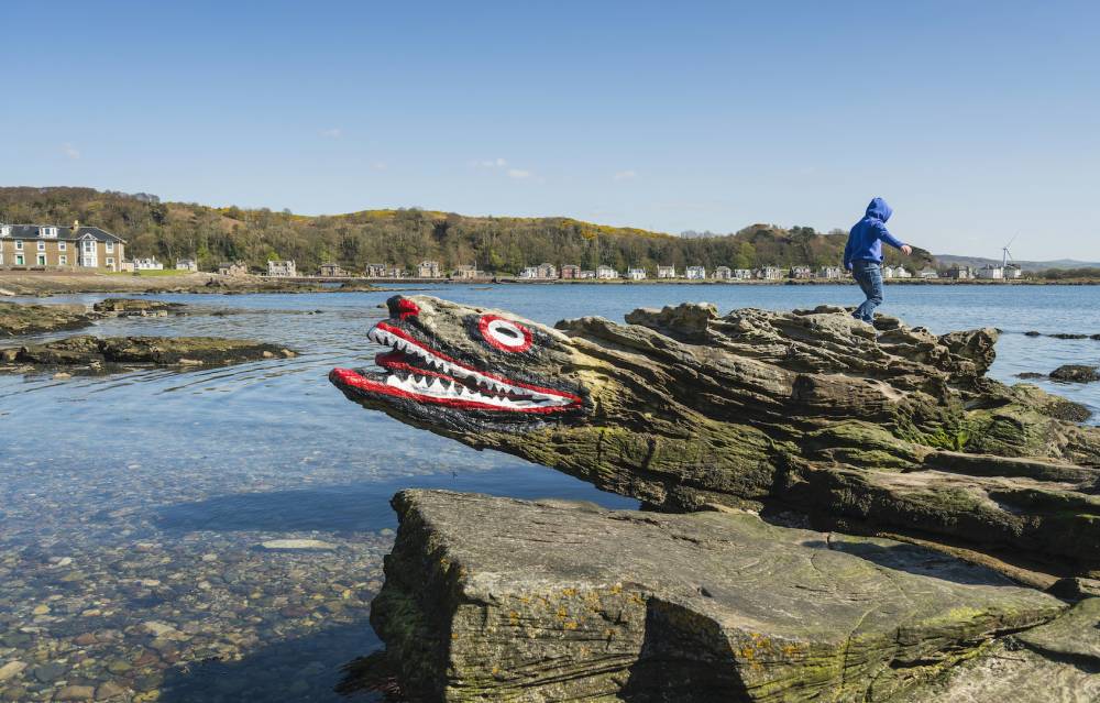 Crocodile Rock, Cumbrae, @visitscotland